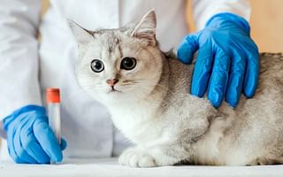 What do veterinarians recommend for maintaining a cat's health?