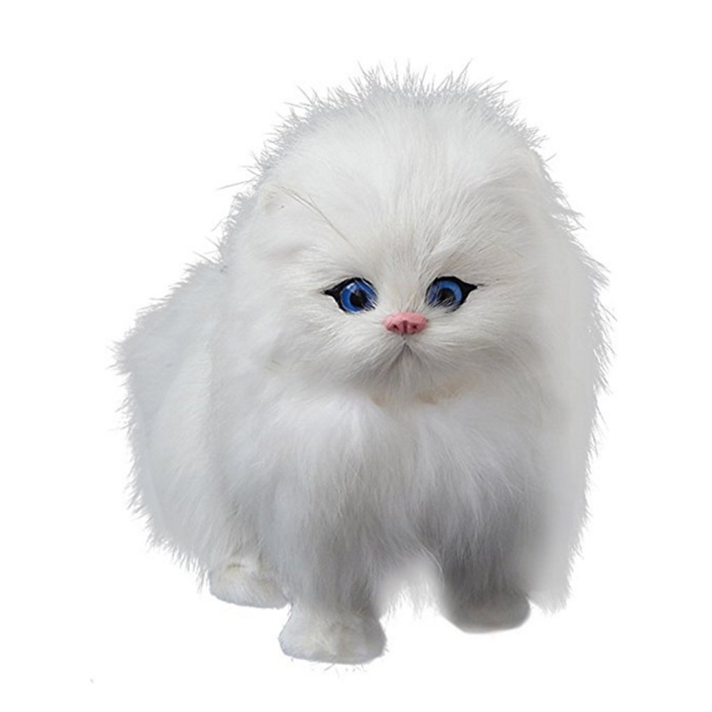 Elegant Persian cat lounging on a plush cushion